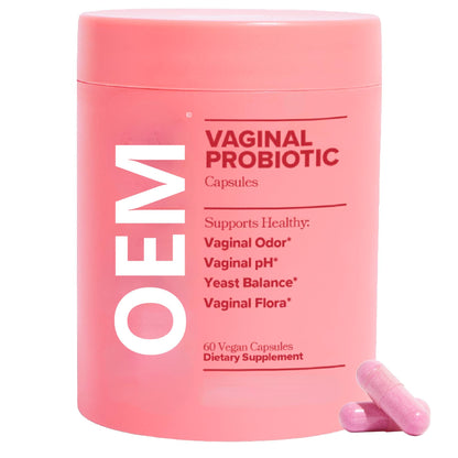 Vaginal Probiotics Capsules PH Balance with Prebiotics Probiotic Blend Women's Healthy Vaginal Odor Flora Probiotic Capsule