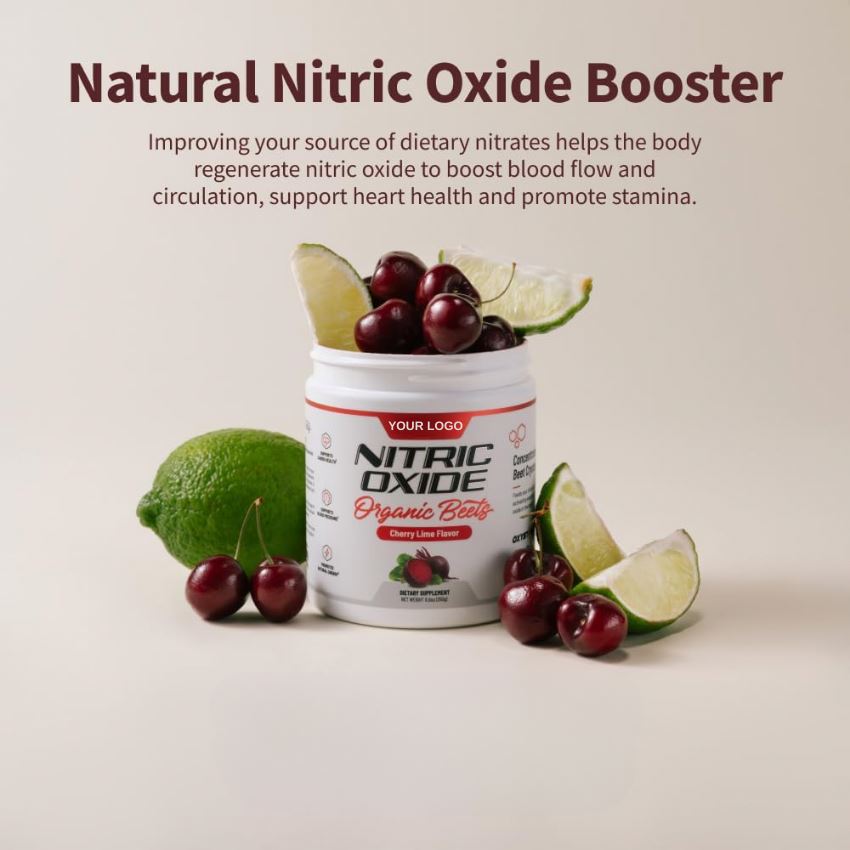 Customized OEM Supplements Pre Workout Nitric Oxide powder Beetroot Juice Powder Nitric Oxide Boost Supplement