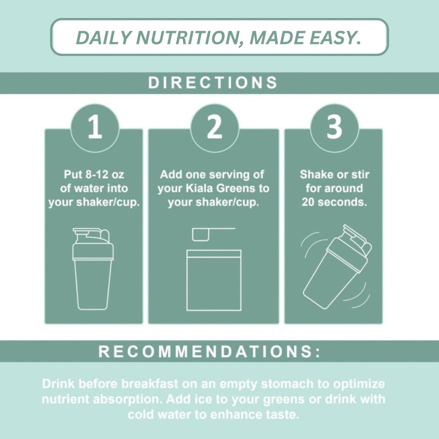 Private Label OEM/ODM Greens Superfood Powder Supplement Green Powder