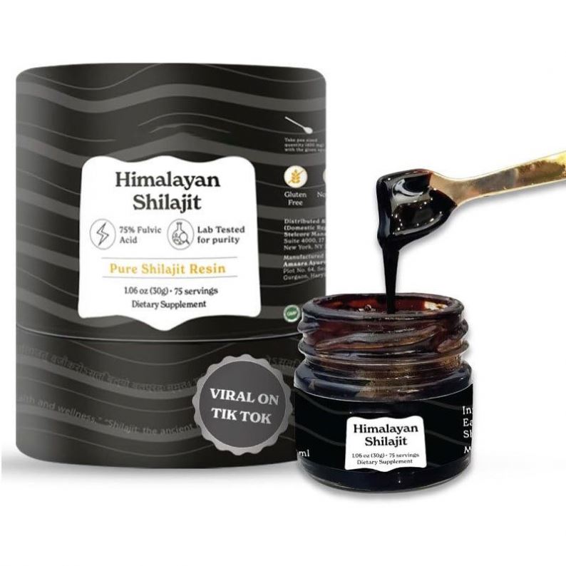OEM Premium Quality Shilajit Resin with Rich Fulvic Acid Sourced From Himalayas