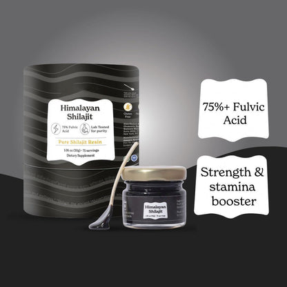 OEM Premium Quality Shilajit Resin with Rich Fulvic Acid Sourced From Himalayas