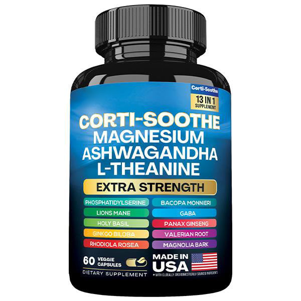 Wholesale Price corti-soothe Magnesium Ahwagadha L-Theanine Capsules