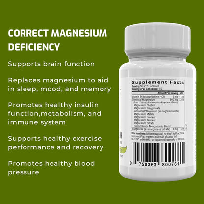 OEM Magnesium L-Threonate Capsules Magnesium Breakthrough Supplement Magnesium Glycinate capsules