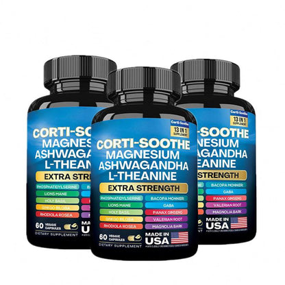 Wholesale Price corti-soothe Magnesium Ahwagadha L-Theanine Capsules