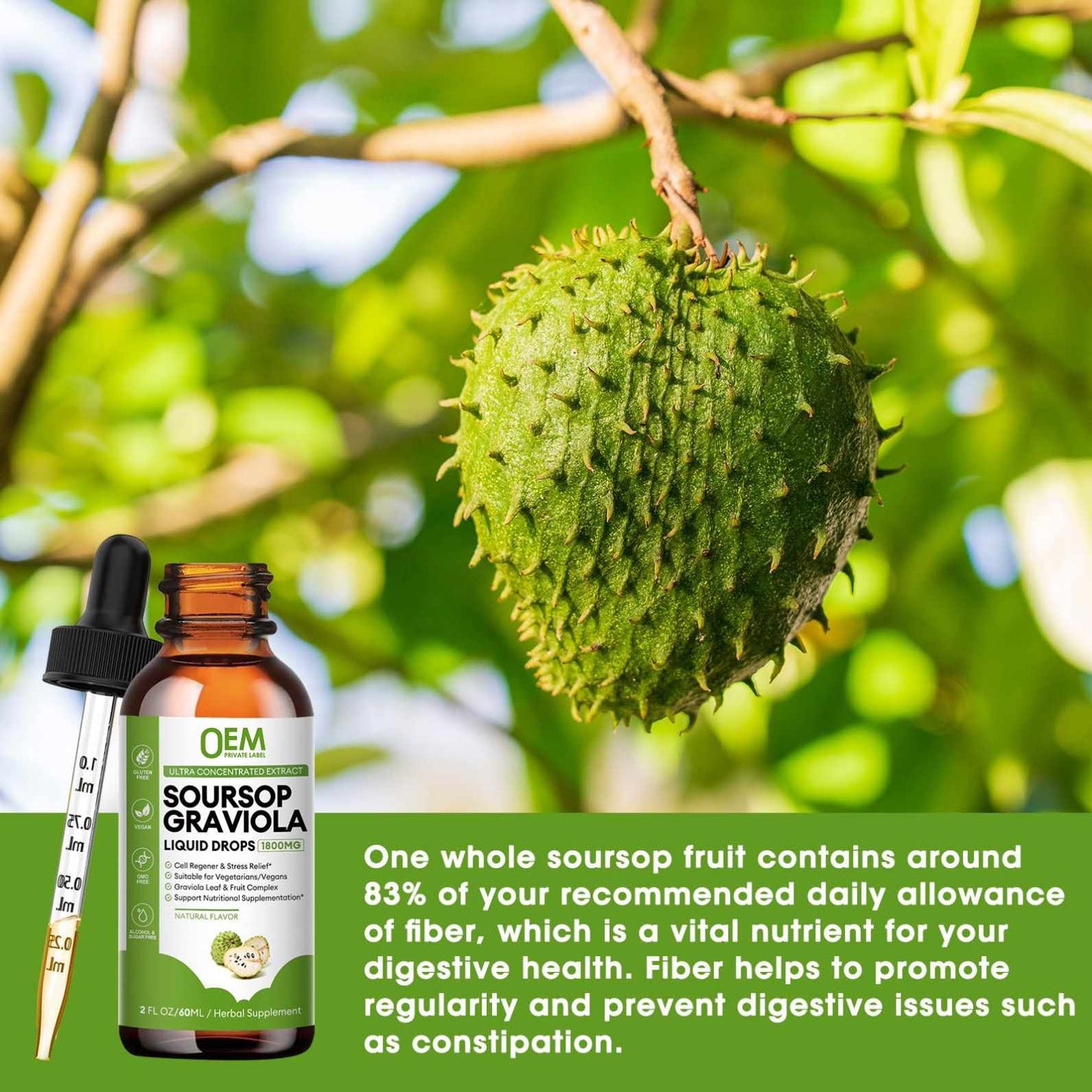 Graviola Liquid Drops Soursop Graviola Liquid Drop Soursop Bitters Liquid