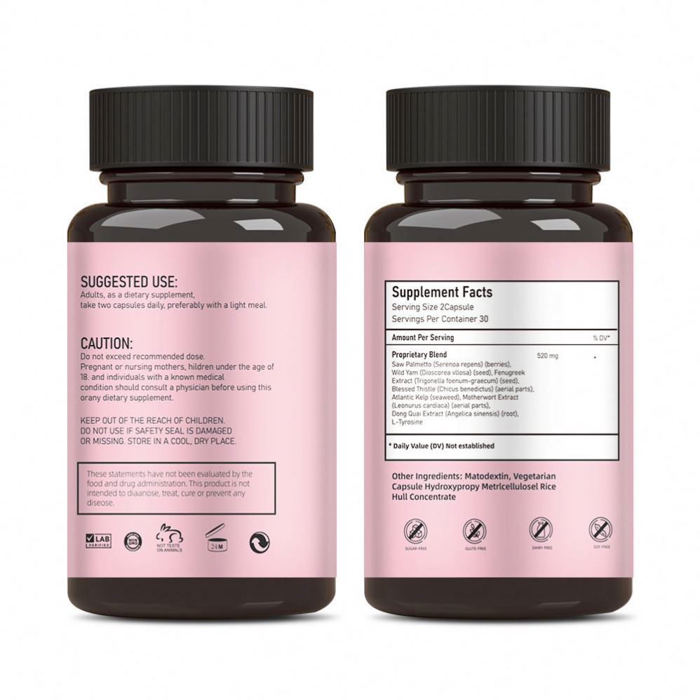 Hot Sale Big Size Butt And Hip Up Growth Capsules Natural Herbal Butt Enlargement Capsules Buttock Firming BBL Capsule