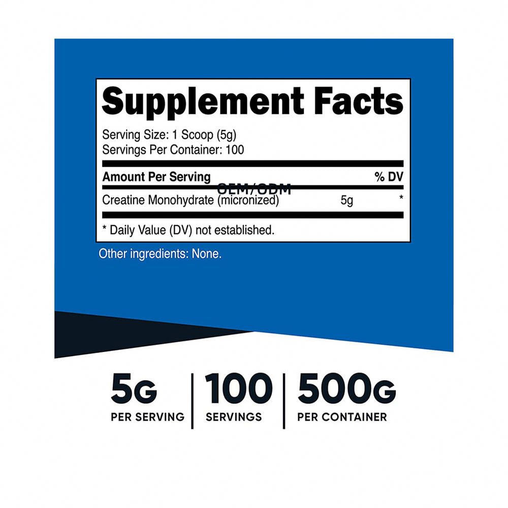 Wholesale price  200 Mesh Creatine Monohydrate Powder Pure Creatine Raw Powder