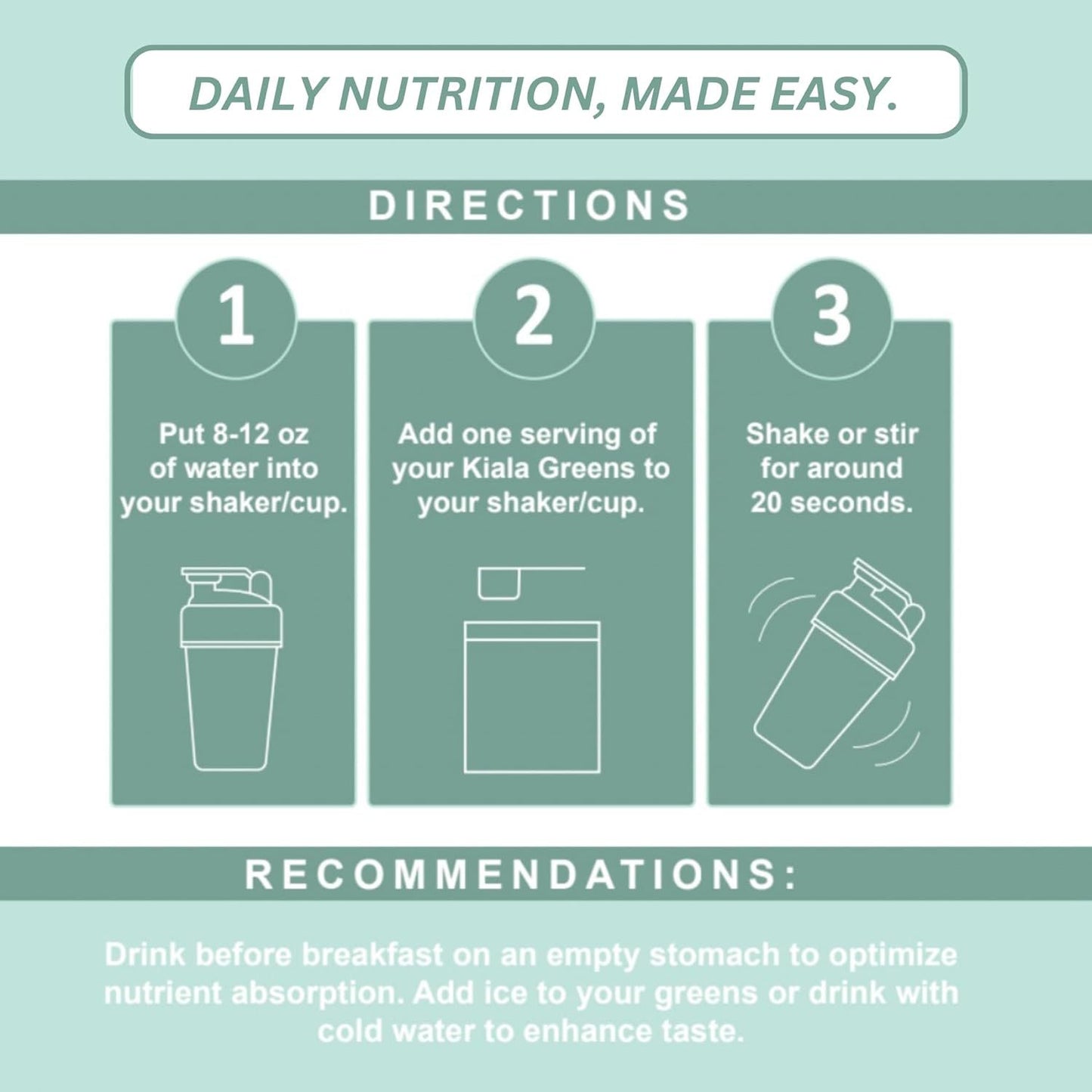 Private Label OEM/ODM Greens Superfood Powder Supplement Green Powder