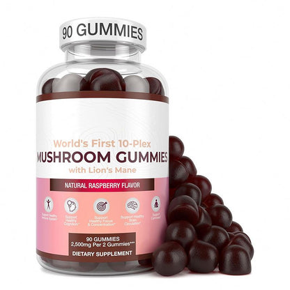 Healthife Supplements Lions Mane Mushroom Powder Lions Mane Mushroom Gummies