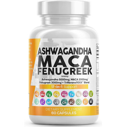 Factory supply maca Ashwagandha extract capsules Ashwagandha extract capsules black maca capsules
