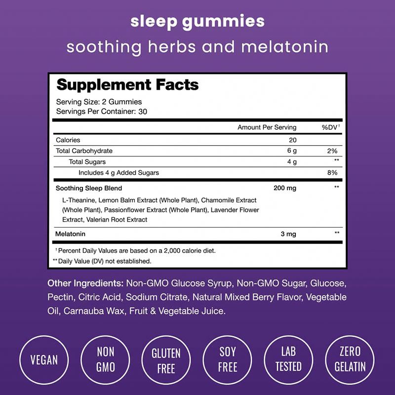 Customized Formula Melatonin Adults And Recover Kids Sleeping Childreens Cbc Gummies For Sleep