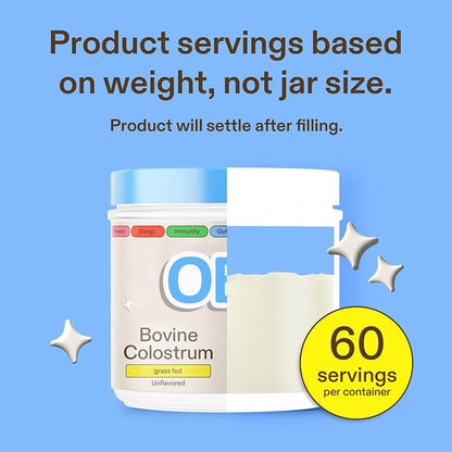 Wholesale OEM Natural Original Superfood Digestive Nutritional Supplements Bovine Colostrum Powder Grass Fed Bovine Powder