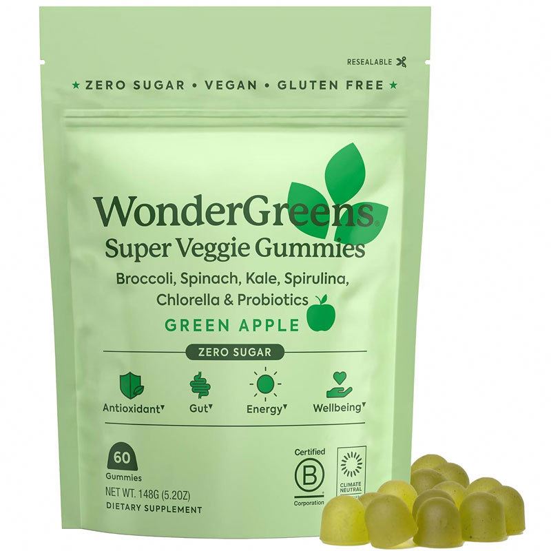 Private Label Super Green Gummies for Kid Super Veggie Gummies