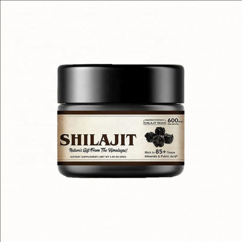 Shilajit Resin Paste Pure Natural Himalayan Shilajit Cream Supplement Rich Humic Fulvic Acid Shilajit Resin Extract Supplement