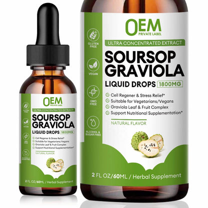 Graviola Liquid Drops Soursop Graviola Liquid Drop Soursop Bitters Liquid