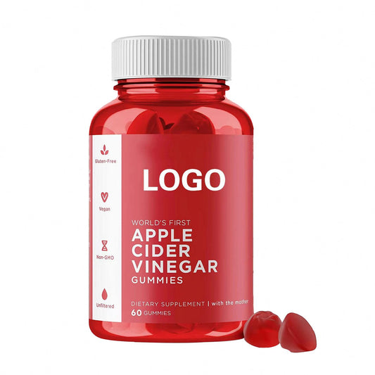 Private Label apple cider vinegar gummies with the mother 1000mg
