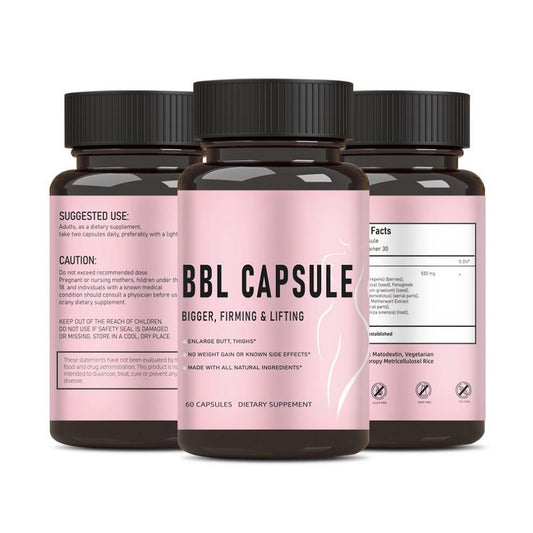 Hot Sale Big Size Butt And Hip Up Growth Capsules Natural Herbal Butt Enlargement Capsules Buttock Firming BBL Capsule