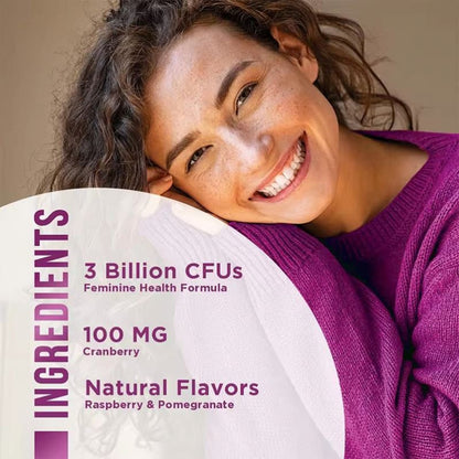 Private Label Vegan Cranberry Women's Probiotic Gummies