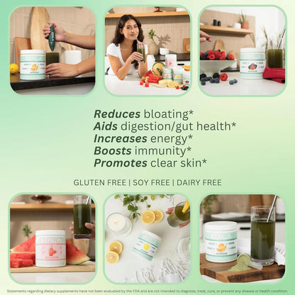 Private Label OEM/ODM Greens Superfood Powder Supplement Green Powder