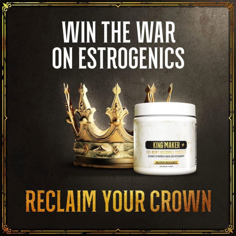 king maker supplement for men13 in 1 Sugar free 120 Capsule Vitamin D3 Magnesium Zinc king maker supplement