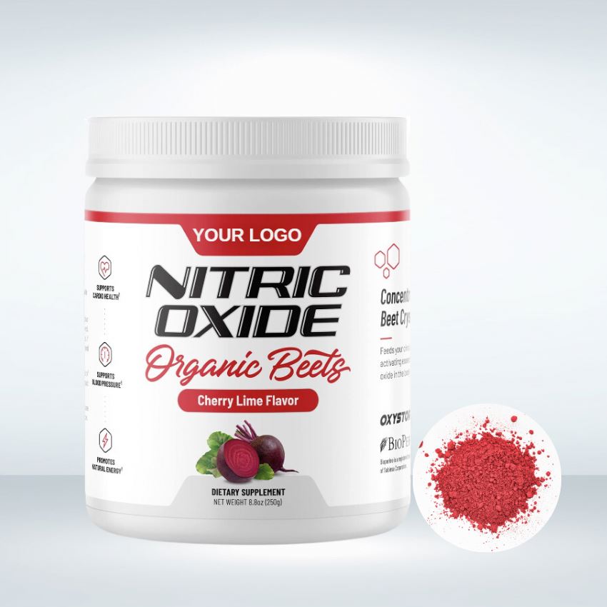 Customized OEM Supplements Pre Workout Nitric Oxide powder Beetroot Juice Powder Nitric Oxide Boost Supplement